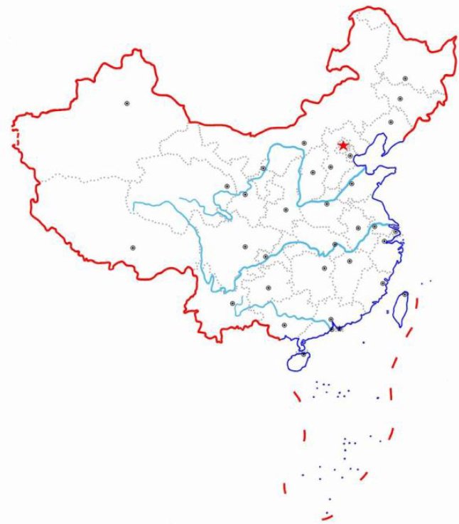 中国轮廓图总结画法